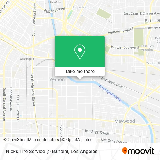 Nicks Tire Service @ Bandini map
