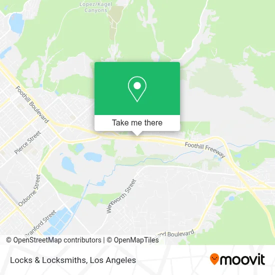 Locks & Locksmiths map