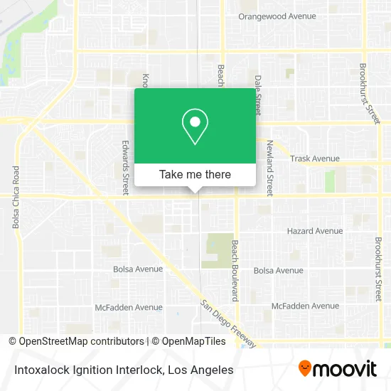 Intoxalock Ignition Interlock map