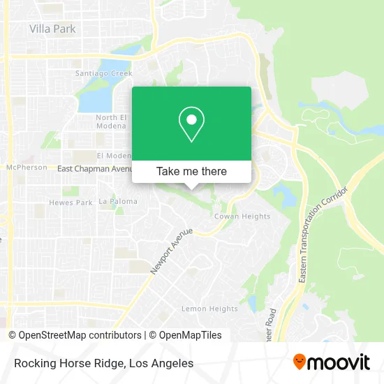 Rocking Horse Ridge map