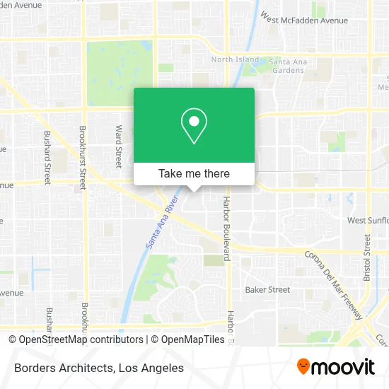Borders Architects map