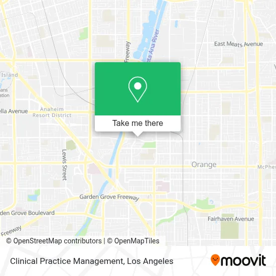 Clinical Practice Management map