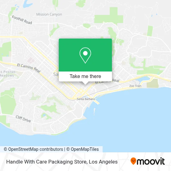 Handle With Care Packaging Store map