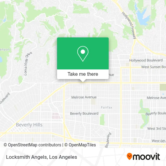 Locksmith Angels map