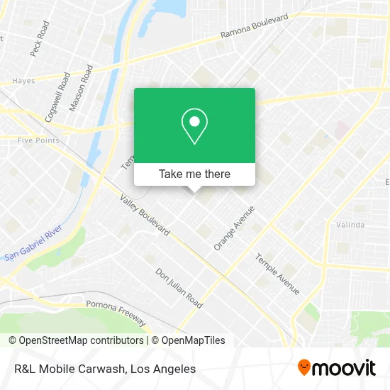 R&L Mobile Carwash map