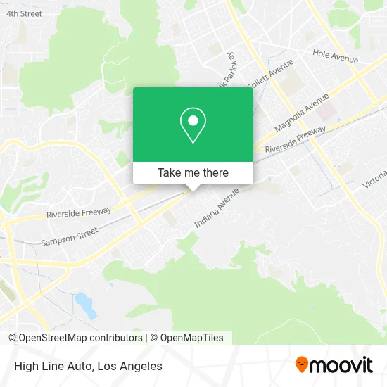 High Line Auto map