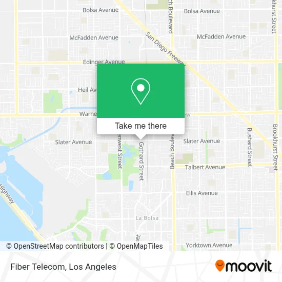 Fiber Telecom map
