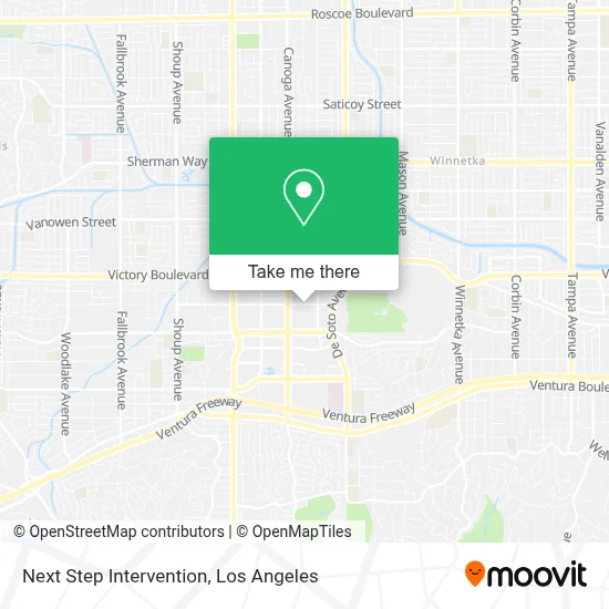 Next Step Intervention map