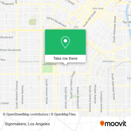 Signmakers map