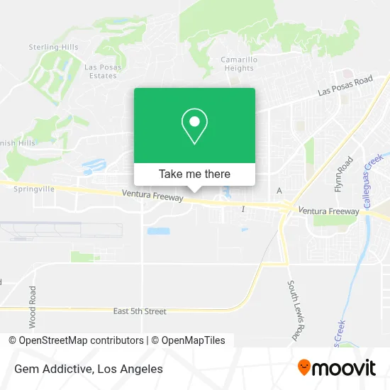 Gem Addictive map
