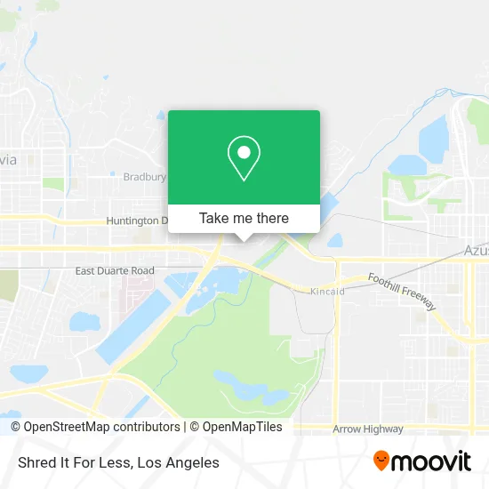 Shred It For Less map