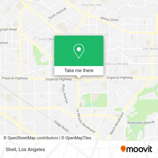 Shell map