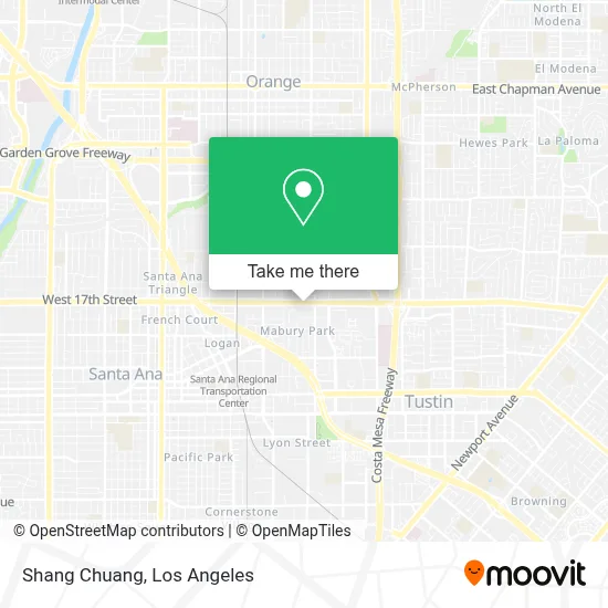 Shang Chuang map