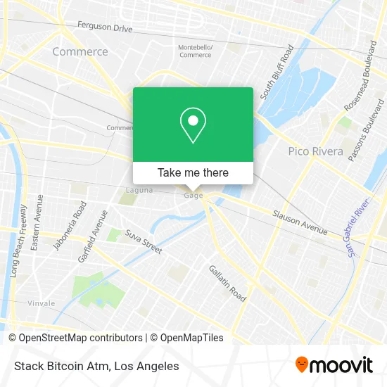 Stack Bitcoin Atm map