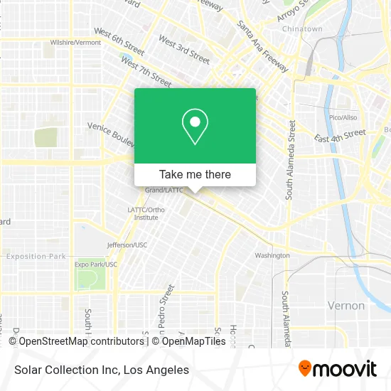 Solar Collection Inc map
