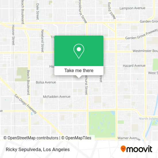 Ricky Sepulveda map