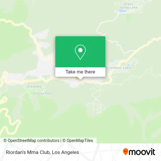 Riordan's Mma Club map