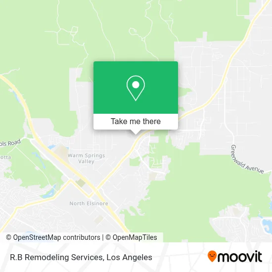 R.B Remodeling Services map