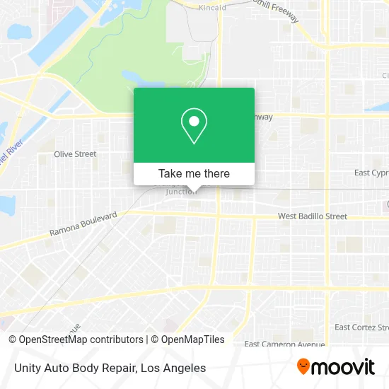 Unity Auto Body Repair map