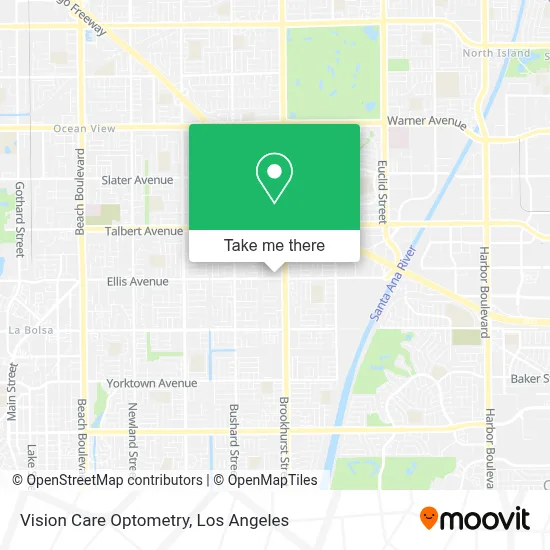 Vision Care Optometry map