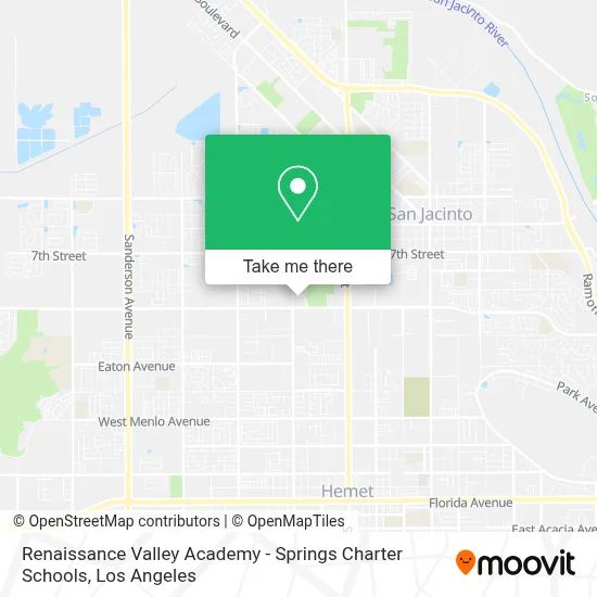 Renaissance Valley Academy - Springs Charter Schools map