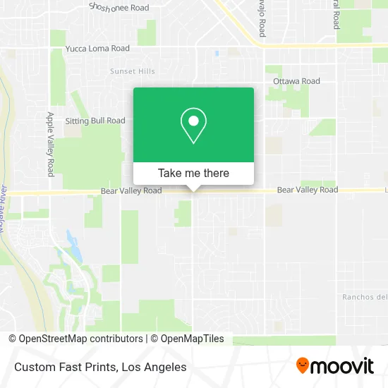 Custom Fast Prints map