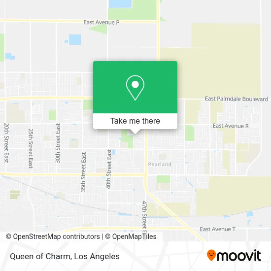 Queen of Charm map