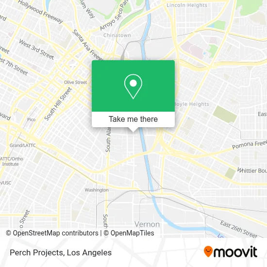 Perch Projects map