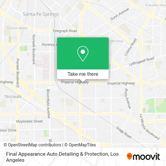 Final Appearance Auto Detailing & Protection map