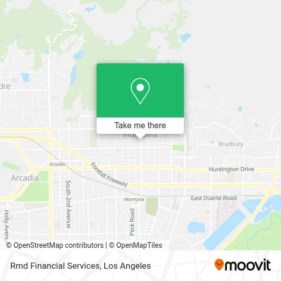 Rmd Financial Services map