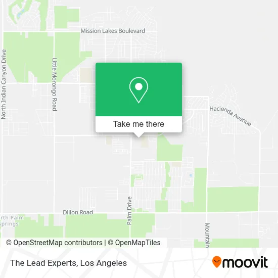The Lead Experts map