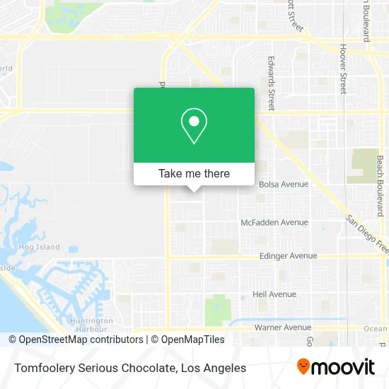 Tomfoolery Serious Chocolate map