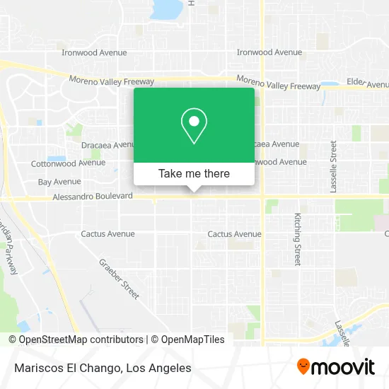 Mariscos El Chango map