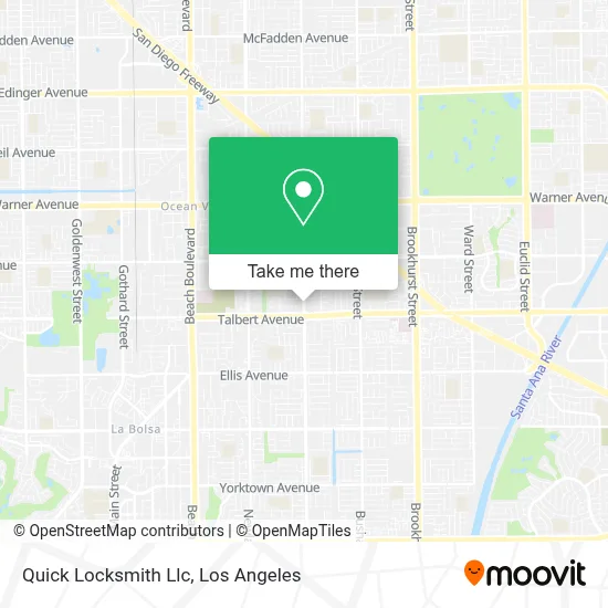 Quick Locksmith Llc map