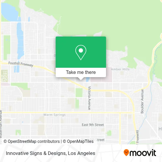 Innovative Signs & Designs map