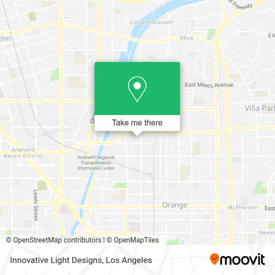 Innovative Light Designs map