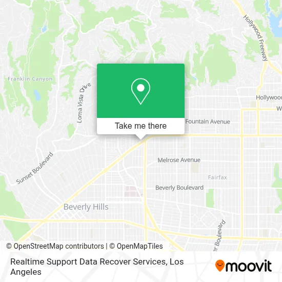 Realtime Support Data Recover Services map