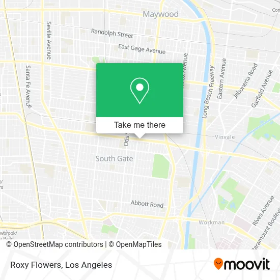 Roxy Flowers map