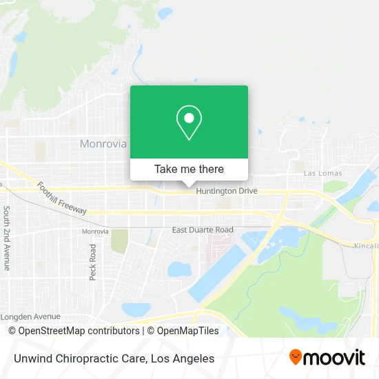 Unwind Chiropractic Care map