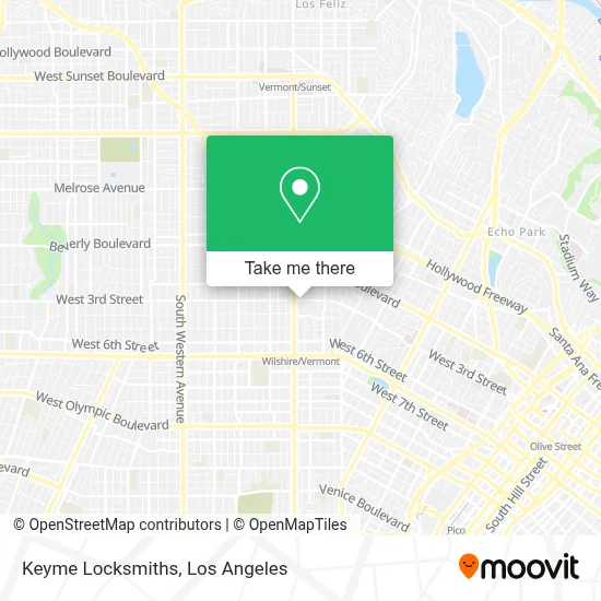 Keyme Locksmiths map