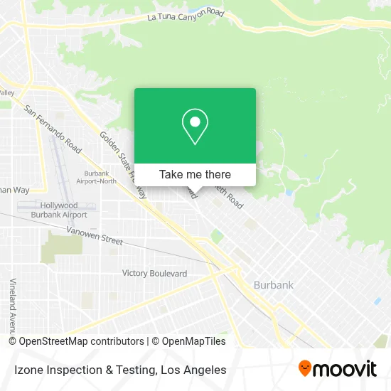 Izone Inspection & Testing map