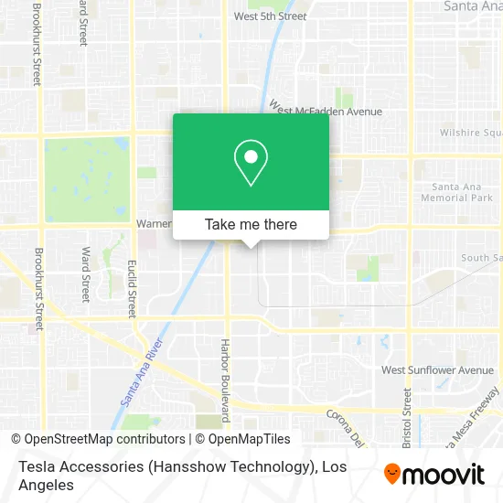 Tesla Accessories (Hansshow Technology) map