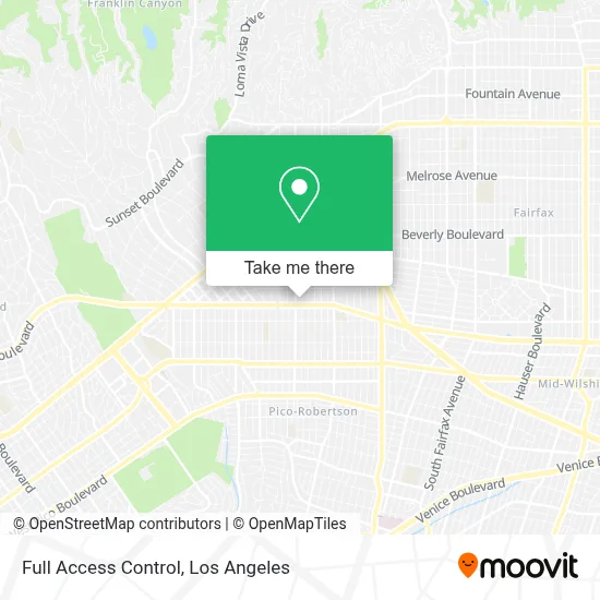 Full Access Control map
