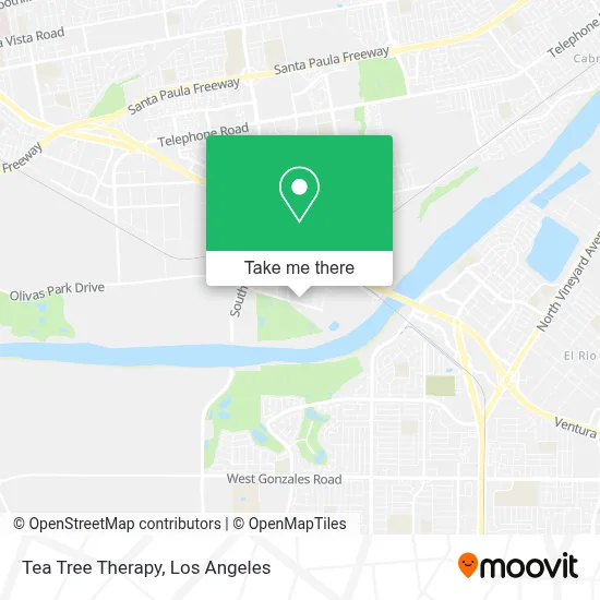 Tea Tree Therapy map