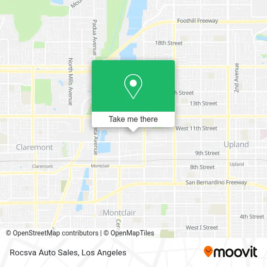 Rocsva Auto Sales map