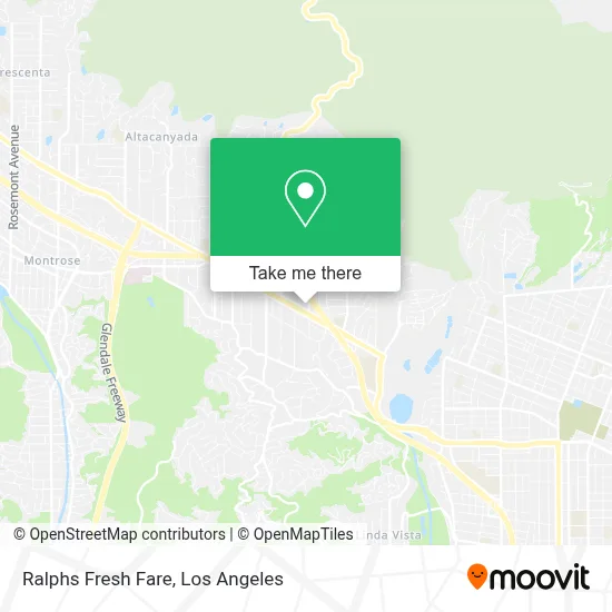 Ralphs Fresh Fare map