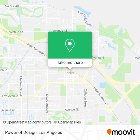 Power of Design map
