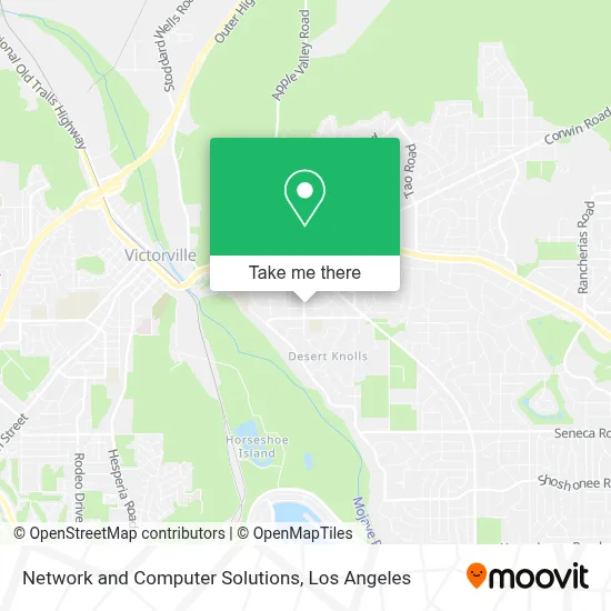 Network and Computer Solutions map