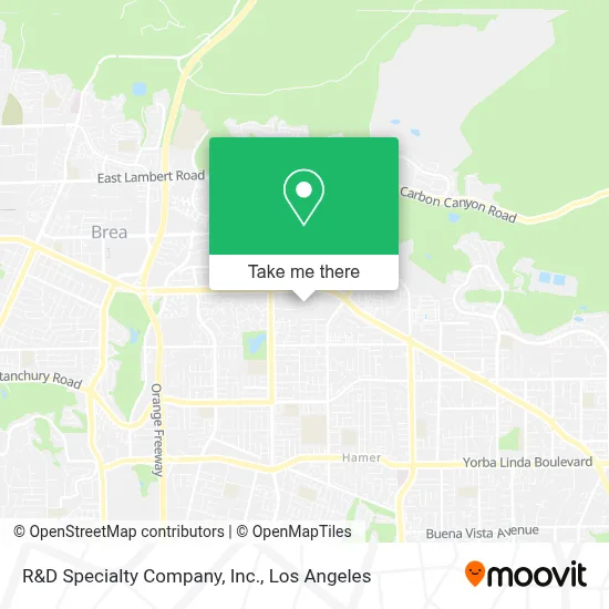 R&D Specialty Company, Inc. map