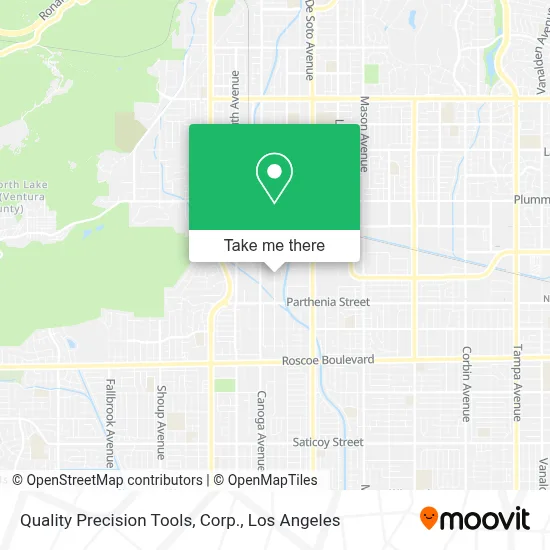 Quality Precision Tools, Corp. map